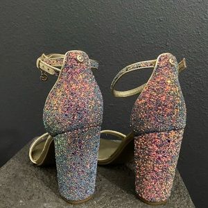 G By Guess Glittery Heels
